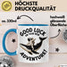 Büroarbeit Kollege Abschied Tasse Geschenk Lustige Geschenkidee Spruch Viel Glück Auf Deinem Neuen Abenteuer Blau Trendation