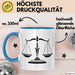 Anwalt Tasse Geschenkidee Jurist Lustiger Spruch Geschenkidee Lustig Blau Trendation