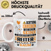 Reiter Geschenk Tasse Lustiger Spruch Erheben Sie Sich Der Reiter Betritt den Raum Weiß Trendation