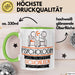 Psychologin Weil Es Keinen Schöneren Beruf Gibt Tasse Geschenk für Eine Psychologin Lustig Grün Trendation