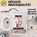 Journalistin Tasse Geschenk Becher Stark Attraktiv Furchtlos Journalistin Lustige Geschenkidee Weiß Trendation