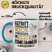 Comic-Sammler Geschenk Lustiger Spruch für Comic-Sammler Geschenkidee Bester Comic-Sammler Der Welt Blau Trendation