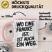 Frauke Tasse Geschenk Wo Eine Frauke Ist Ist Auch Ein Weg Geschenkidee Becher mit Name Rosa Trendation