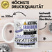 Skaterin Tasse Geschenk Lustiger Spruch Bitte Erheben Sie Sich Seine Majestät Die Skaterin Betritt Den Raum Weiß Trendation