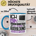 Fachinformatiker Ausbildung Tasse Geschenk Ich Bin Fachinformatiker In Der Ausbildung Ich Darf Das Geschenkidee Spruch Blau Trendation