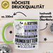 Hundesitter Geschenk Tasse Lustiger Spruch Erheben Sie Sich Der Hundesitter Betritt den Raum Grün Trendation