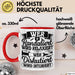 Wer Randaliert Wird Relaxiert Wer Disutiert Wird Intubiert Tasse Geschenk Krankenschwester Anästhesie Propofol Geschenkidee Kaffee-Becher Rot Trendation