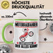 Motorradfahrer Tasse Geschenk für Motorradfahrer Der Mann Der Alles Kann Geschenkidee zum Geburtstag Grün Trendation