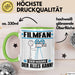 Filmfan Tasse Geschenk für Filmfan Der Mann Der Alles Kann Geschenkidee zum Geburtstag Grün Trendation