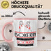 Boxerin Weil Es Keinen Schöneren Beruf Gibt Tasse Geschenk für Eine Boxerin Lustig Rosa Trendation