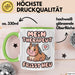 Pferde Tierliebhaber Tasse Geschenk Lustige Geschenkidee Spruch Mein Therapeut Frisst Heu Grün Trendation