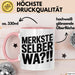 Deutschland Berlin Tasse Geschenk Lustige Geschenkidee Spruch Merkste Selber Wa Rosa Trendation