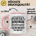 Heidemarie Tasse Geschenk Perfekt Sein Kann Jeder Geschenkidee Geburtstag Rosa Trendation