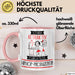 Hiphop-Produzentin Tasse Geschenk Becher Stark Attraktiv Furchtlos Hiphop-Produzentin Lustige Geschenkidee Rosa Trendation