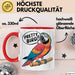 Papageienliebhaber Tasse Geschenkidee Vogelschwätzer Geschenkidee Lustig Rot Trendation