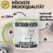 Outdoor-Koch Tasse Geschenk für Outdoor-Koch Der Mann Der Alles Kann Geschenkidee zum Geburtstag Grün Trendation