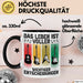 Gitarre Rockmusiker Tasse Geschenk Lustige Geschenkidee Wichtige Entscheidungen Trendation