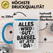 Bärbel Tasse Geschenk Alles Ist Gut Bärbel Ist Jetz Da Geschenkidee Becher mit Name Blau Trendation