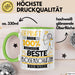 Beste Bogenschützin Der Welt Tasse Geschenk für Eine Bogenschützin Geprüft Und Sicher Geschenkidee Geburtstag Weihnachten Grün Trendation