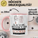 Slackline-Instruktorin Weil Es Keinen Schöneren Beruf Gibt Tasse Geschenk für Eine Slackline-Instruktorin Lustig Rosa Trendation