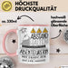 Abenteurerin Tasse Geschenk Lustig Abstand Halten Hochleistungs-Abenteurerin Mit Drang Zur Perfektion Bei Der Arbeit Rosa Trendation