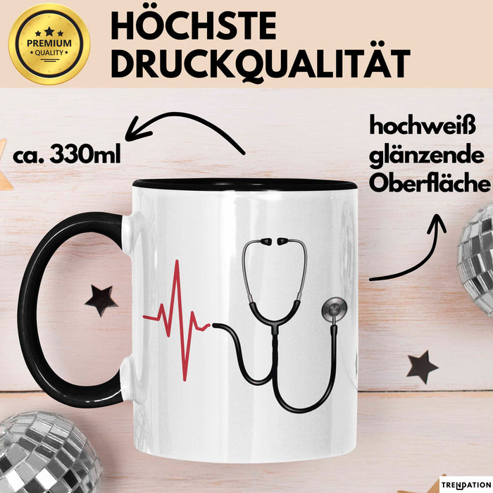 Arzt Tasse Geschenkidee Medizinischer Profi Lustiger Spruch Geschenkidee Lustig Trendation