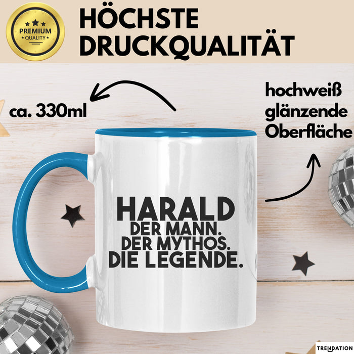 Harald Tasse Harald – Der Mann. Der Mythos. Die Legende. Geschenk