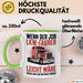 Lkw Fahrer Trucker Tasse Geschenk Lustige Geschenkidee Spruch Wenn Der Job Lkw Fahrer Leicht Wäre Würde Man Ihn Disponent Nennen Grün Trendation