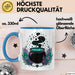 Hexerei Fan Tasse Geschenkidee für Zauberspruch Liebhaber Blau Trendation
