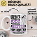 Hip-Hop-Fan Geschenk Lustiger Spruch für Hip-Hop-Fan Geschenkidee Bester Hip-Hop-Fan Der Welt Weiß Trendation