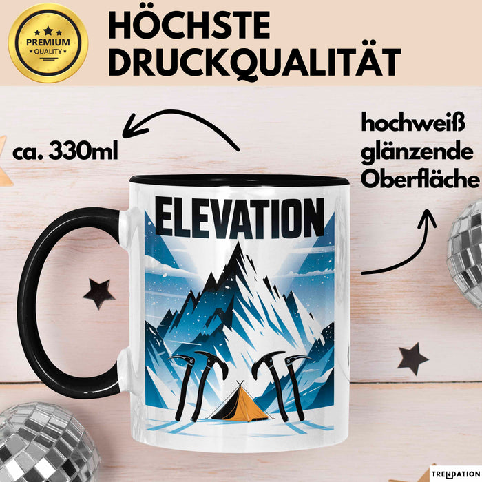 Bergsteiger Tasse Geschenk Lustige Geschenkidee Spruch Für Höhen Liebhaber Trendation