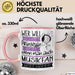 Musikfan Tasse Geschenk Spruch Wer Will Schon Prinzessin Sein Wenn Man Auch Musikfan Sein Kann Rosa Trendation