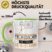 Professorin Geschenk Tasse Becher Die Frau Die Allen Kann Geschenkidee für eine Professorin Lustig Grün Trendation