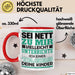 Lehrer Tasse Geschenk Unterrichte Ich Deine Kinder Lustiger Spruch Rot Trendation