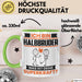 Halbbruder Tasse Geschenk für Halbbruder Geburtstag Lustiger Spruch Kaffee-Becher Was Ist Deine Superkraft Grün Trendation