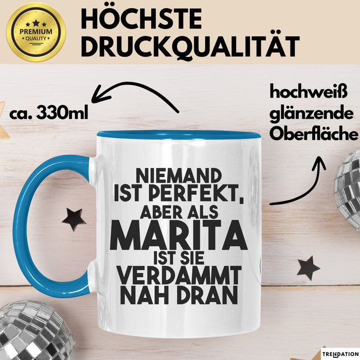 Marita Tasse Niemand Ist Perfekt, Aber Als Marita Ist Sie Verdammt Nah Dran