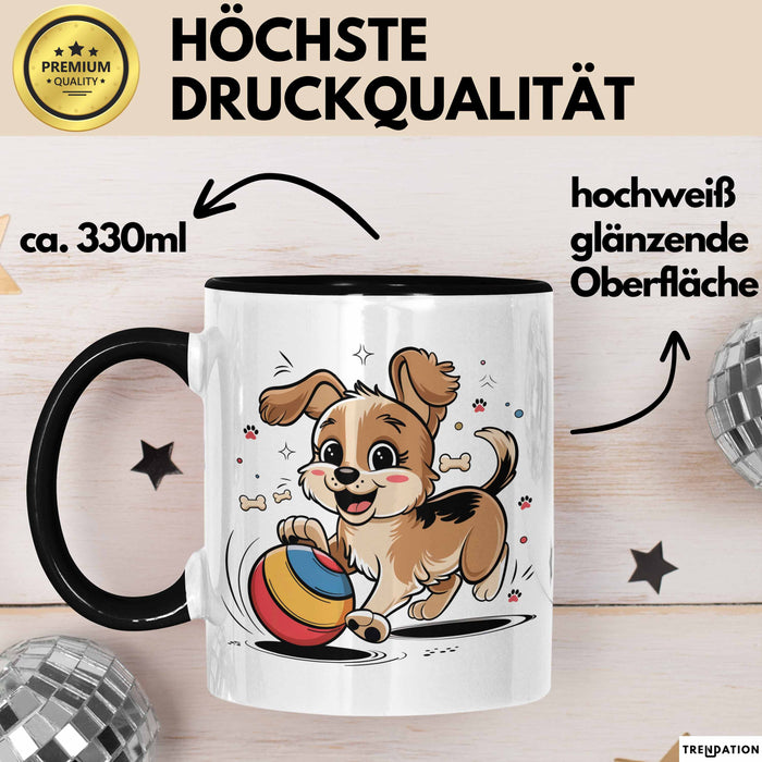Hunde Liebhaber Tasse Geschenkidee für Hundefreunde Trendation