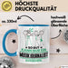 Musikjournalist Geschenk Tasse So Gut Kann Nur Ein Musikjournalist Aussehen Geschenkidee Kaffee-Becher Blau Trendation