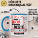Beste Vogelforscherin Der Welt Tasse Geschenk für Eine Vogelforscherin Geprüft Und Sicher Geschenkidee Geburtstag Weihnachten Blau Trendation