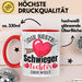 Schwiegertochter Tasse Geschenk Die Beste Schwiegertochter Der Welt Geschenkidee Becher Rot Trendation