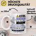 Wildtieraufzüchterin Tasse Geschenk Lustiger Spruch Bitte Erheben Sie Sich Seine Majestät Die Wildtieraufzüchterin Betritt Den Raum Weiß Trendation
