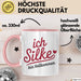 Silke Tasse Geschenk Ich Bin Vollkommen Silke Geschenkidee Geburtstag Rosa Trendation