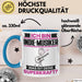 Indie-Musiker Tasse Geschenk für Indie-Musiker Geburtstag Lustiger Spruch Kaffee-Becher Was Ist Deine Superkraft Blau Trendation