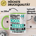 Rätselfan Geschenk Lustiger Spruch für Rätselfan Geschenkidee Bester Rätselfan Der Welt Grün Trendation