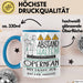 Opernfan Tasse Geschenk Lustig Abstand Halten Hochleistungs-Opernfan Mit Drang Zur Perfektion Bei Der Arbeit Blau Trendation