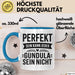 Gundula Tasse Geschenk Perfekt Sein Kann Jeder Geschenkidee Geburtstag Blau Trendation