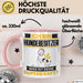 Hundebesitzer Tasse Geschenk für Hundebesitzer Geburtstag Lustiger Spruch Kaffee-Becher Was Ist Deine Superkraft Rosa Trendation