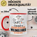 Wildnislehrer Geschenk Tasse So Gut Kann Nur Ein Wildnislehrer Aussehen Geschenkidee Kaffee-Becher Rot Trendation