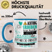 Rhythmische Gymnastin Tasse Geschenk Lustiger Spruch Bitte Erheben Sie Sich Seine Majestät Die Rhythmische Gymnastin Betritt Den Raum Blau Trendation