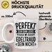 Edeltraud Tasse Geschenk Perfekt Sein Kann Jeder Geschenkidee Geburtstag Weiß Trendation